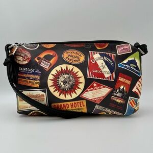 New Vegan Travel-Themed Women’s Shoulder Bag